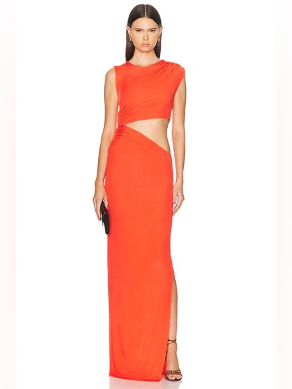 Atlein vibrant Cutout Sleeveless Maxi Dress Dion Lee aya muse Christopher esber